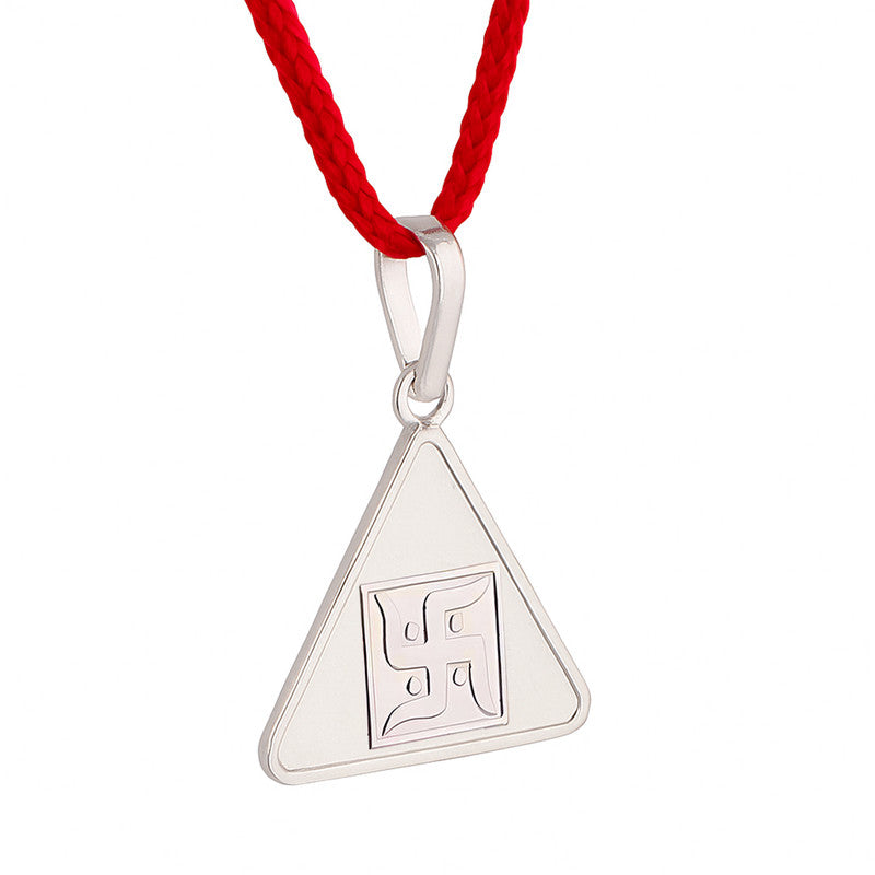 Pyra Yantra 999 Pure Silver Locket For Mens & Womens