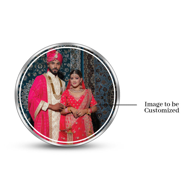 Personalized Wedding Gift 999 Pure Silver Coin Round