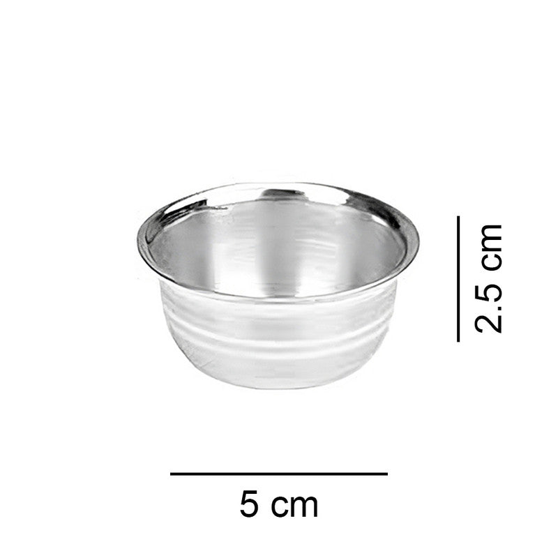 925 Pure Silver Bowl for Kids & Temple Use