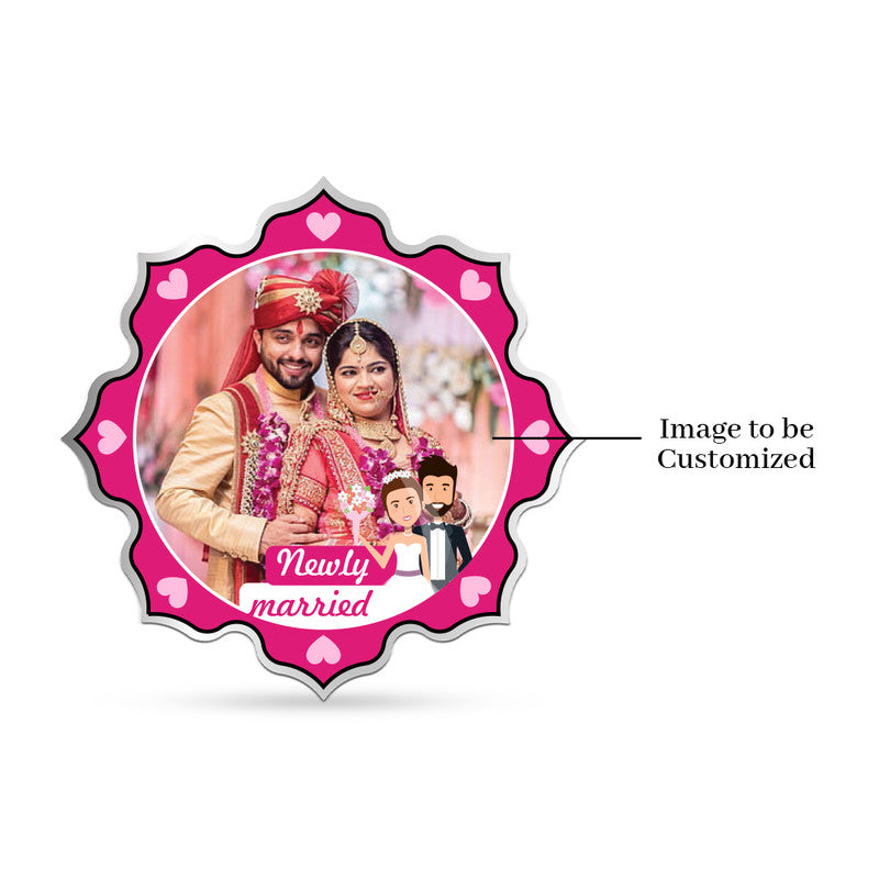 999 Pure Silver Memento Coin For Special Wedding Lotus