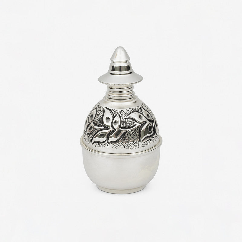 925 Silver Sindoor Box with Stick Matt Finish