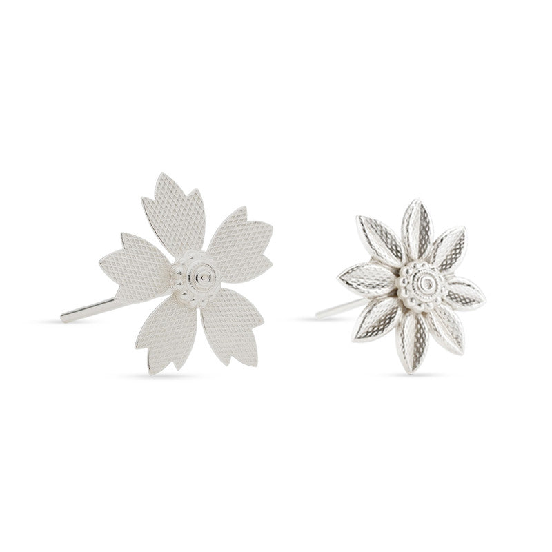 925 Pure Silver Flower for Mandir & Diwali Puja Ritual