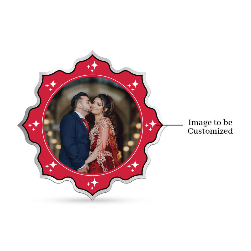 Customized Best Wedding Gift 999 Pure Silver Coin Lotus