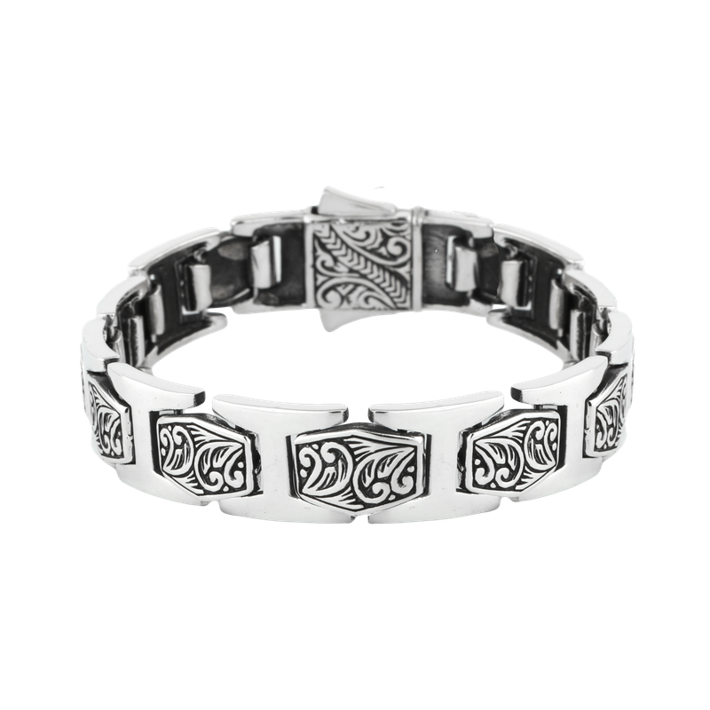 925 Silver Macho Watch Bracelet