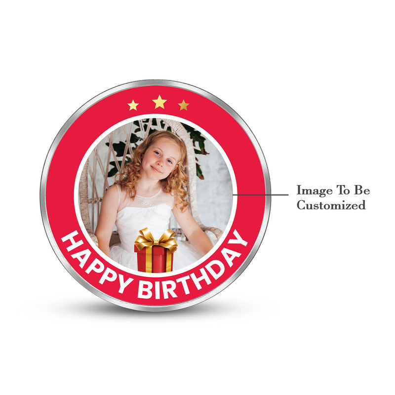 Express Your Love Round 999 Pure Silver Birthday Coin Gift