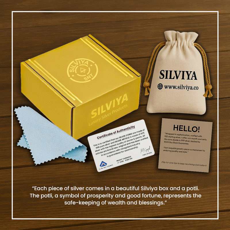 Kids Silver Nazariya Kada