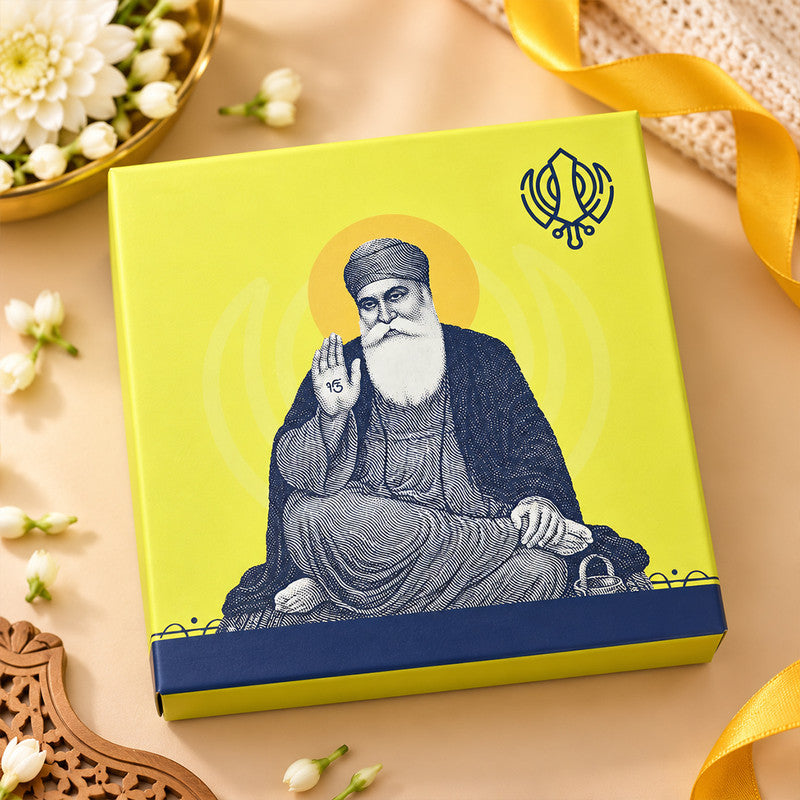 Guru Nanak Dev Ji 999 Pure Silver Coin With Gift Box