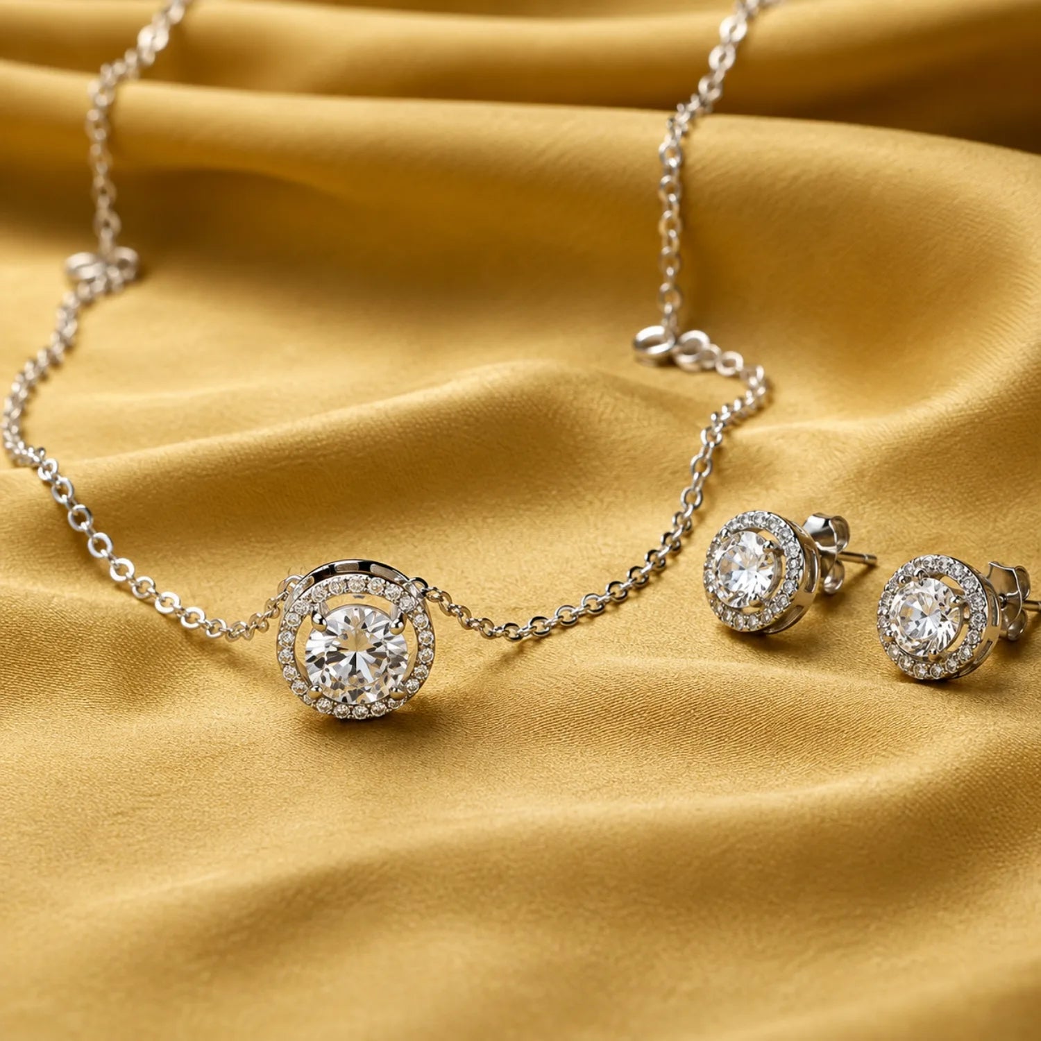 925 silver pendant set 