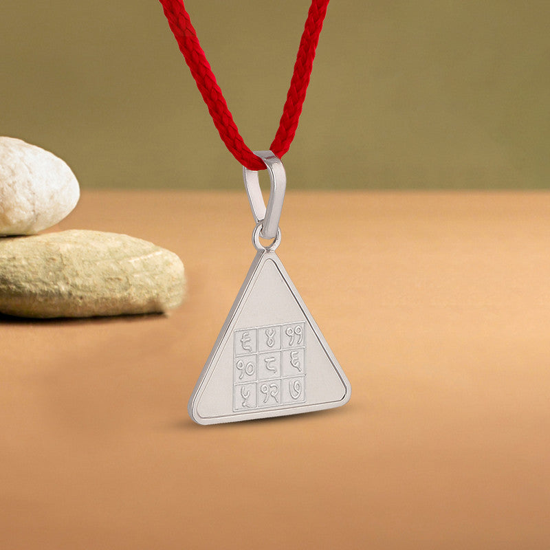 Surya Budh Yantra 999 Pure Silver Locket For Mens & Womens