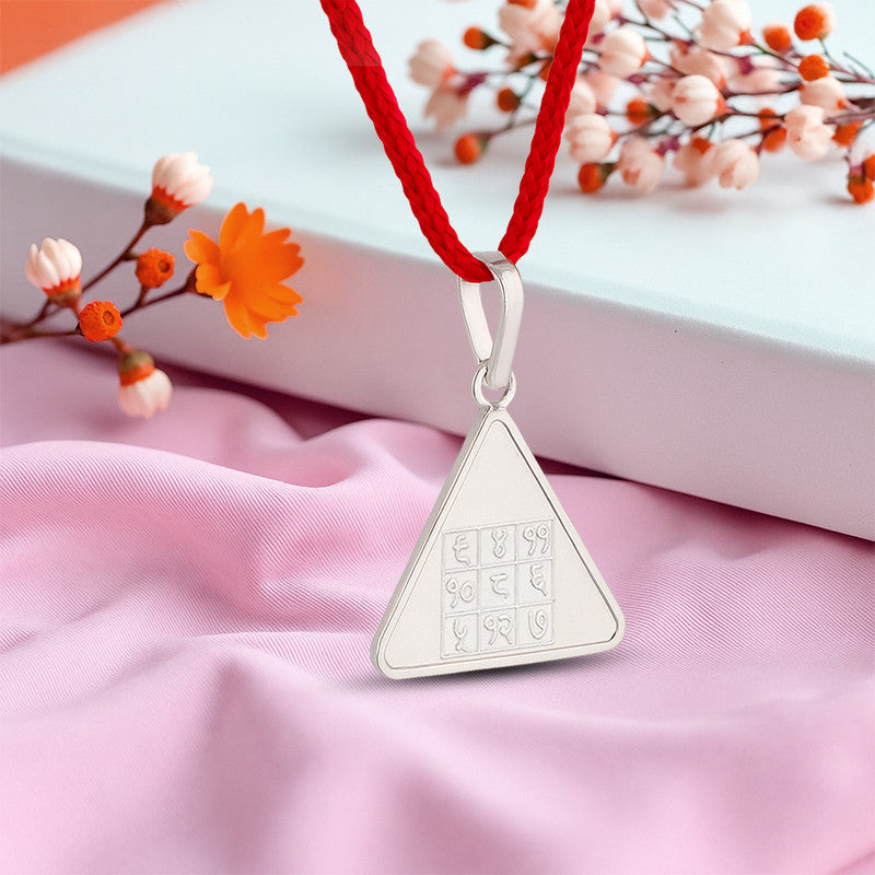 Budh Yantra 999 Pure Silver Locket For Mens & Womens