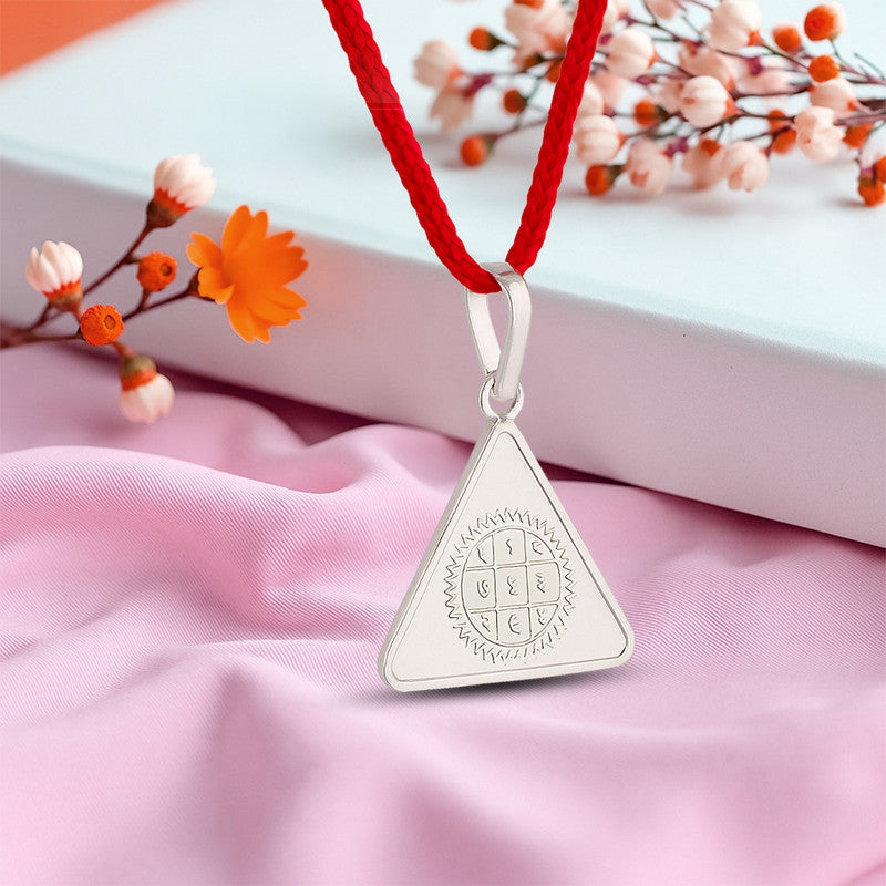 Surya Yantra 999 Pure Silver Locket For Mens & Womens