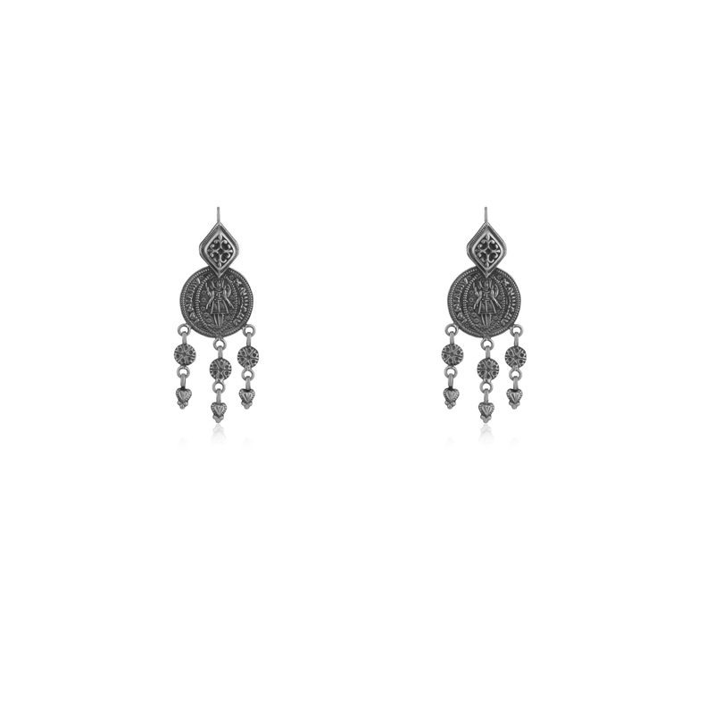 925 Silver Tassel Earrings - Bohemian Chic