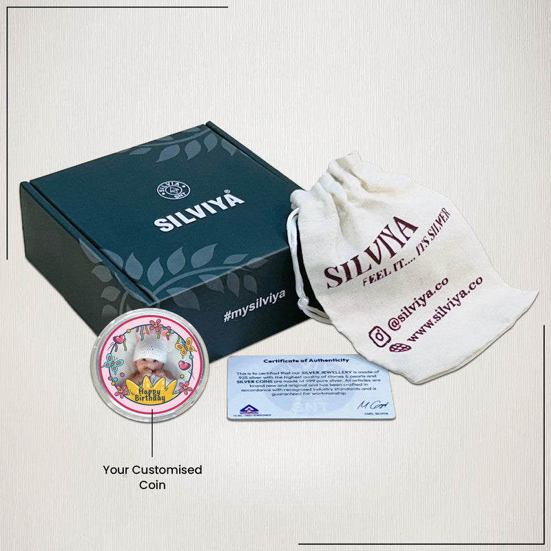 Make Birthdays Special Round 999 Pure Silver Coin Gift