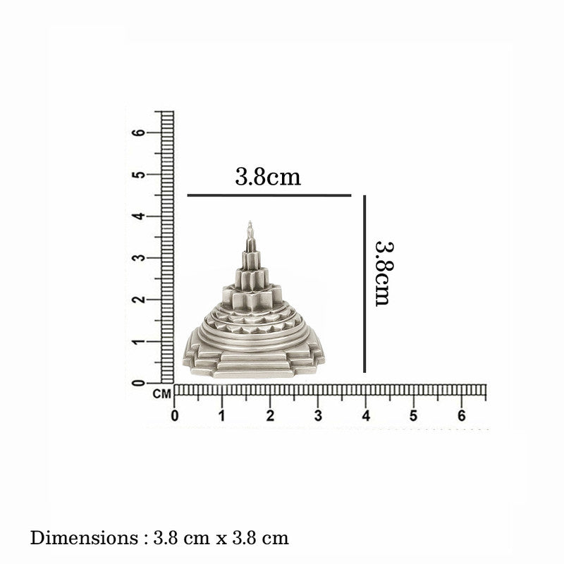 925 Silver Shree Yantra for Home Temple & Office Table