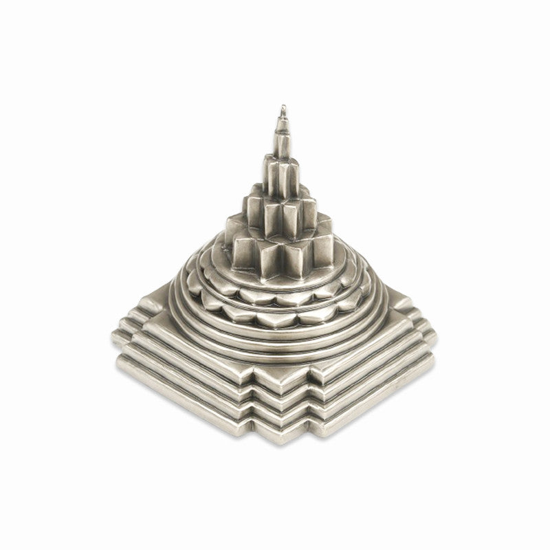 925 Silver Shree Yantra for Home Temple & Office Table