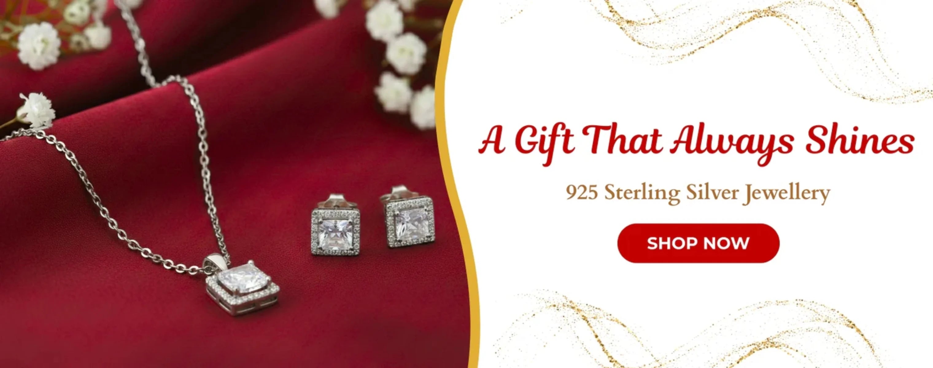 925 silver jewellery website desktop banner