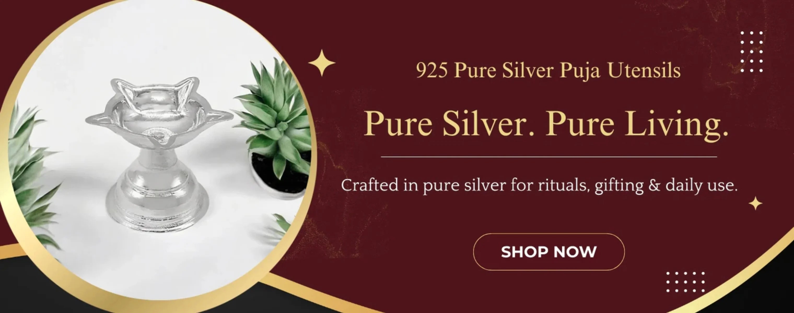 925 silver utensils desktop banner